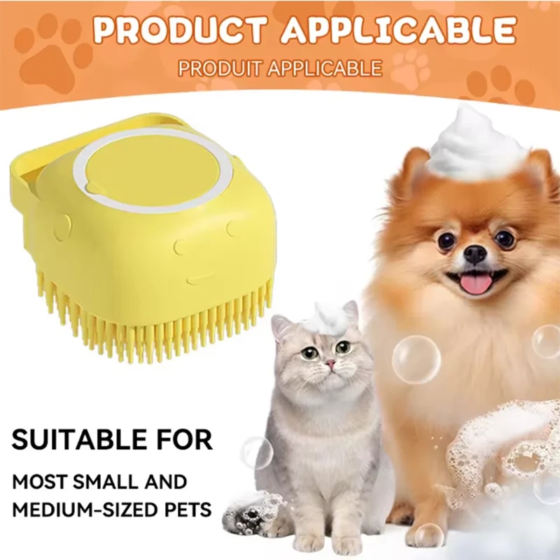 Gentle Silicone Pet Brush