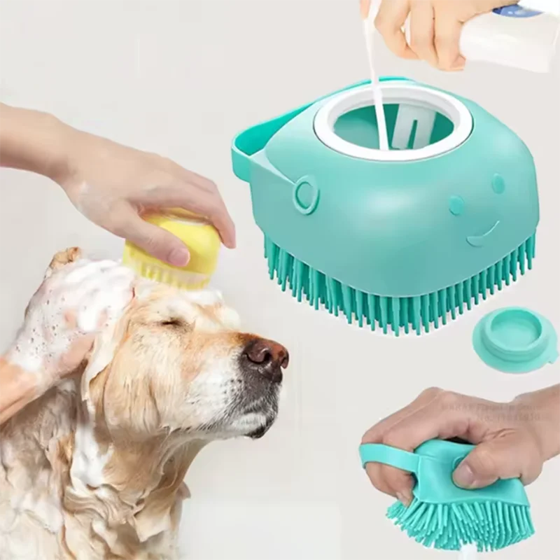Gentle Silicone Pet Brush
