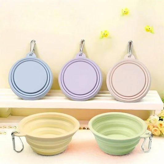 Folding Pet Travel Bowl